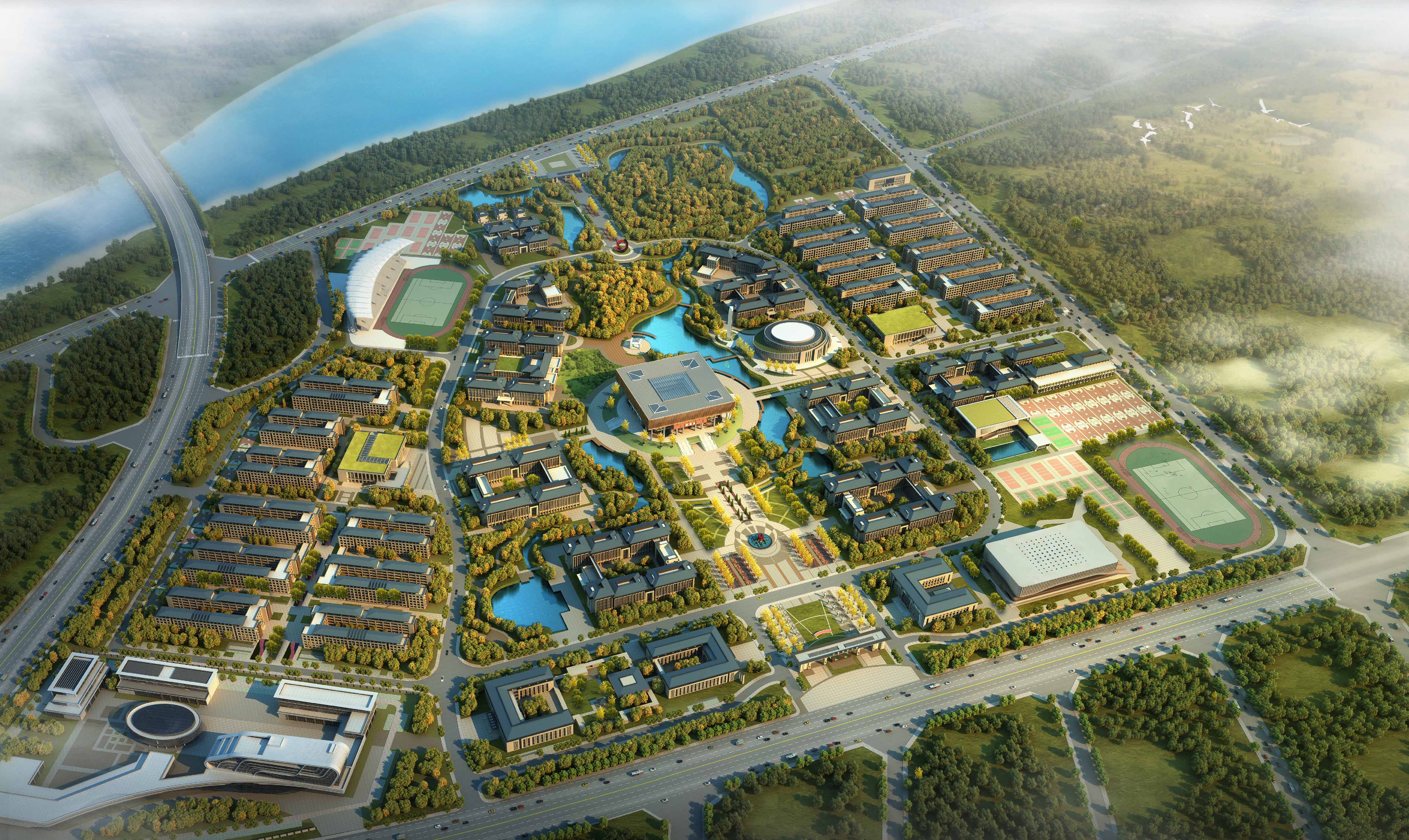 江西理工大學(xué)新校區第五標段工程