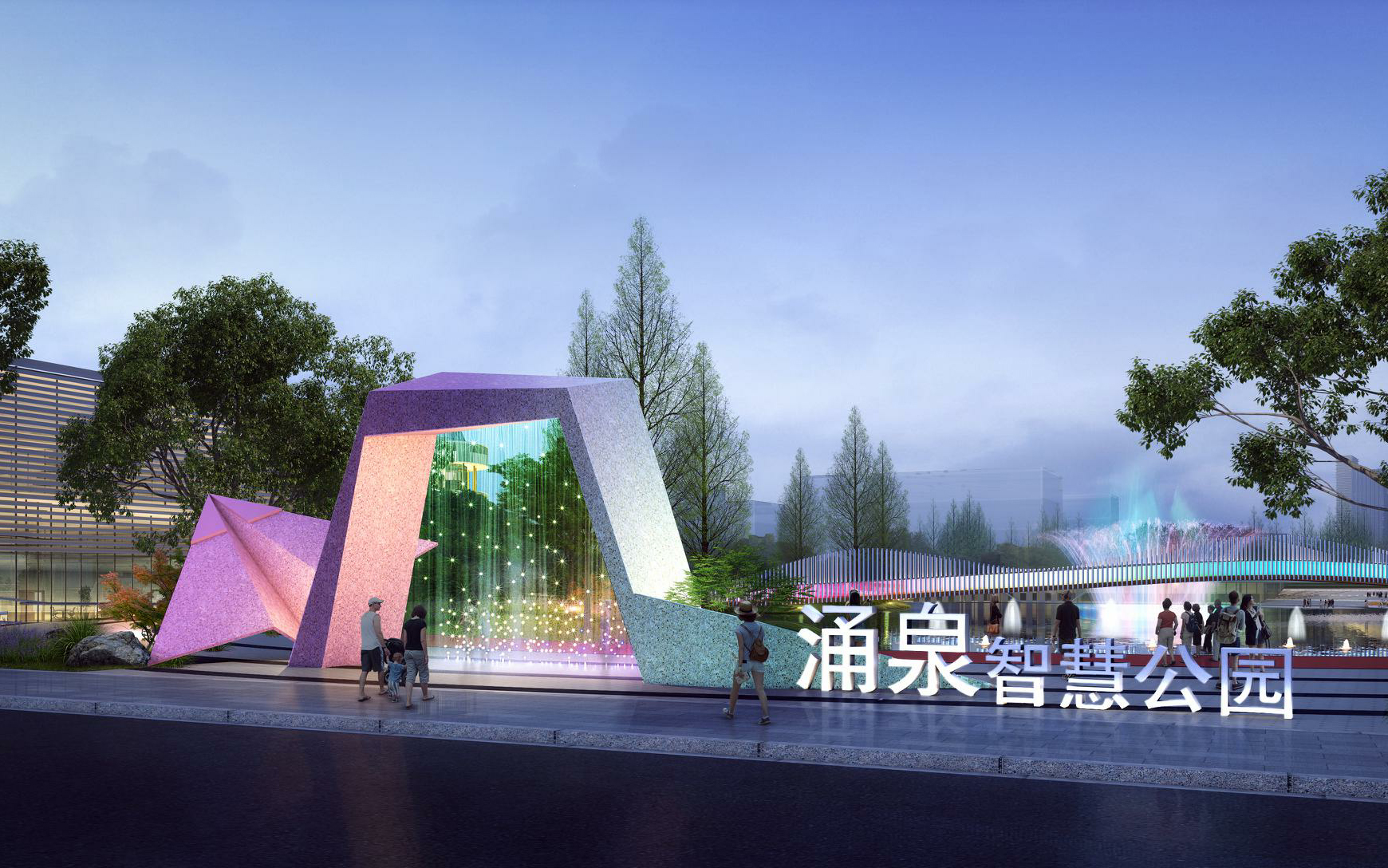 贛州涌泉智慧公園項目（贛州經(jīng)開(kāi)區綠色產(chǎn)業(yè)提升配套一期項目）